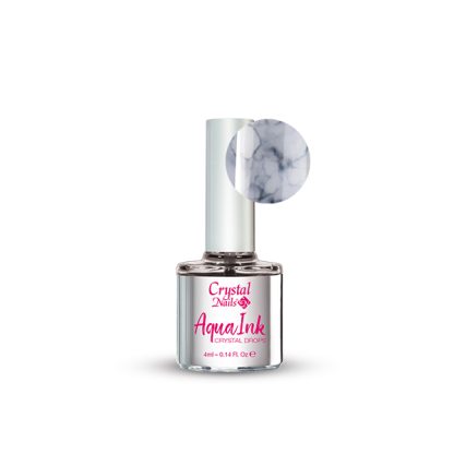 Crystal Nails - Aquaink Crystal Drops - 9 Black - 4ml