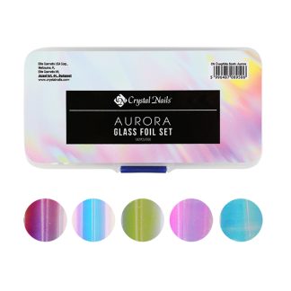 Crystal Nails - Glass Foil Set - Aurora