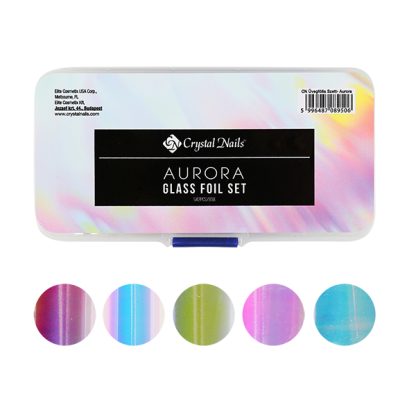 Crystal Nails - Glass Foil Set - Aurora