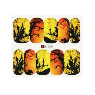 Crystal Nails - Adesivo Unghie - Halloween (A1092)