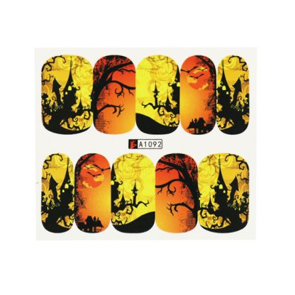 Crystal Nails - Adesivo Unghie - Halloween (A1092)