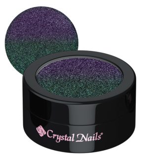 Crystal Nails - Chromirror - Tiger Eye Green