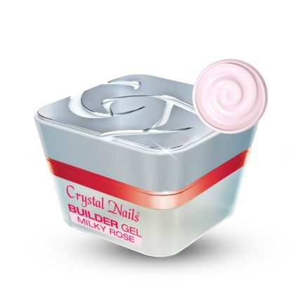 Crystal Nails - Builder Gel Milky Rose