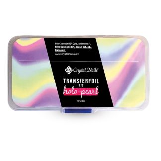 Crystal Nails - Transferfoil Set - Holo-Pearl