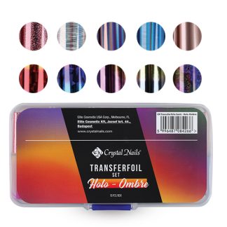 Crystal Nails - Transferfoil Set - Holo-Ombre
