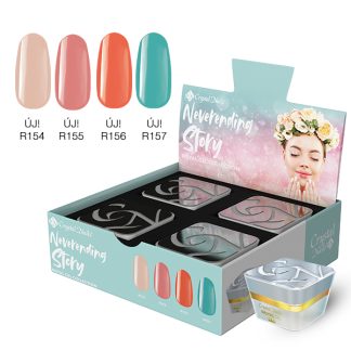 Crystal Nails - Royal Gel Kit - Neverending Story - 4x4,5ml