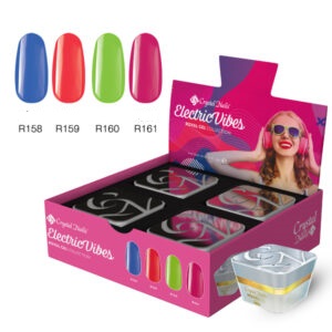 Crystal Nails - Royal Gel Kit - Electric Vibes - 4x4,5ml
