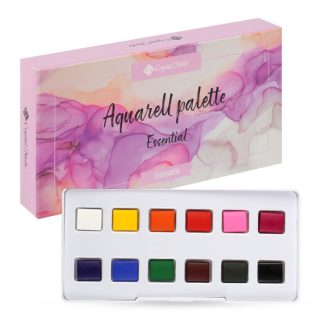 Crystal Nails - Aquarell Palette 12 Colori - Essential