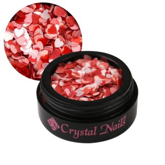 Crystal Nails - Love Nail Art Flitter - Sweetheart