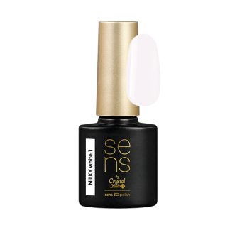 Crystal Nails - Sens 3g Polish - Milky White 1 - 4ml
