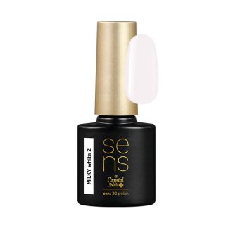 Crystal Nails - Sens 3g Polish - Milky White 2 - 4ml