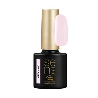 Crystal Nails - Sens 3g Polish - Milky Rose 1 - 4ml