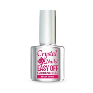 Crystal Nails – Easy Off Hardener Gel – Milky White – 13ml