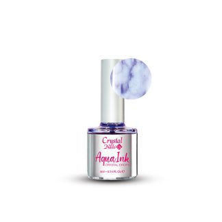 Crystal Nails - Aquaink Crystal Drops - 4 Purple - 4ml