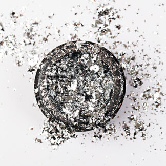 Crystal Nails - Platinum Foil - 2 - Silver