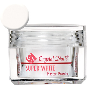 Crystal Nails - Acrylic Powder - Super White - Master
