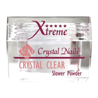 Crystal Nails - Xtreme Acrylic Powder - Crystal Clear - Slower