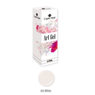 Crystal Nails - Art Gel - White - 5ml