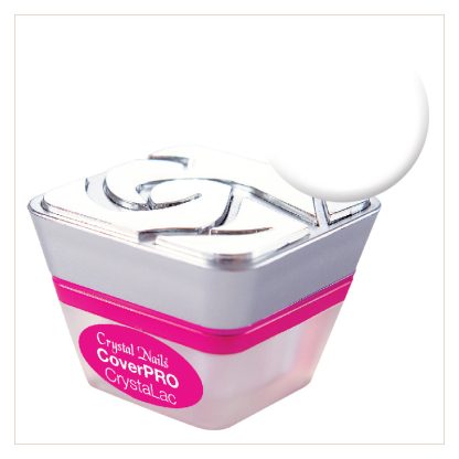 Crystal Nails - Coverpro Crystalac - White - 5ml