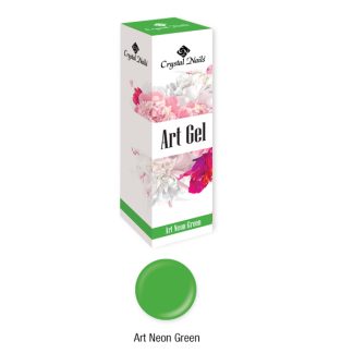 Crystal Nails - Art Gel - Neon Green - 5ml