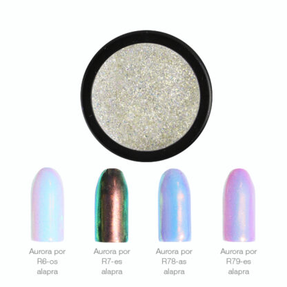 Crystal Nails - Chromirror - Aurora