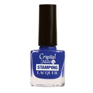 Crystal Nails - Stamping Lacquer - Blue - 4ml