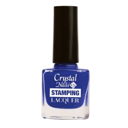 Crystal Nails - Stamping Lacquer - Blue - 4ml
