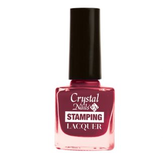 Crystal Nails - Stamping Lacquer - Burgundy - 4ml