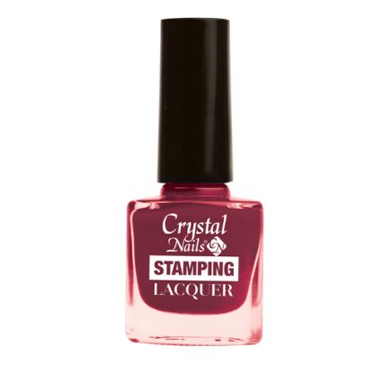 Crystal Nails - Stamping Lacquer - Burgundy - 4ml