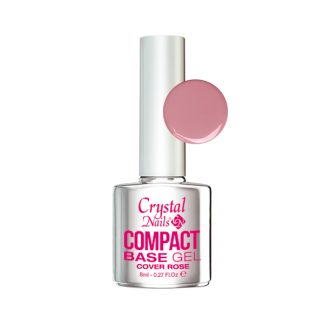Crystal Nails - Compact Base Gel - Cover Rose