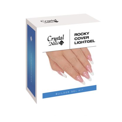 Crystal Nails - Builder Gel Kit - Rocky Cover Lightgel