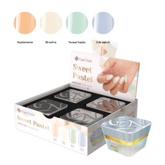 Crystal Nails - Royal Gel Kit - Sweet Pastel - 4x4,5ml