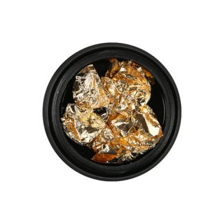Crystal Nails - Smoke Foil - Gold