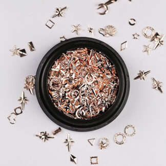 Crystal Nails - Glam Selection - 2 Rosegold