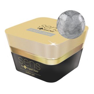 Crystal Nails - Sens Plasty Gel - Silver - 5ml