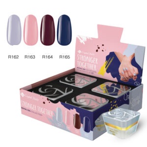 Crystal Nails - Royal Gel Kit - Stronger Together - 4x4,5ml
