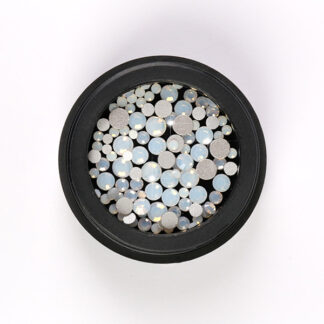 Crystal Nails - Opal Mix - White