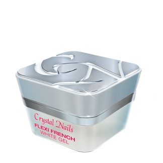 Crystal Nails - Flexi French White Gel - 5ml