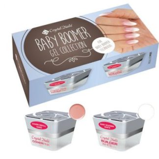 Crystal Nails - Builder Gel Kit - Babyboomer - 2x5ml