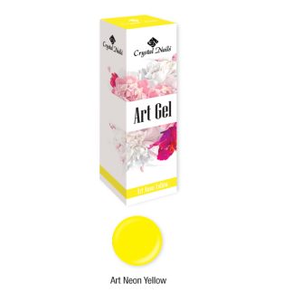 Crystal Nails - Art Gel - Neon Yellow - 5ml