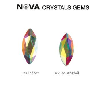 Crystal Nails - Nova Crystals Gems - Grano (Crystal AB)