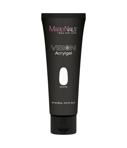 Marilynails - Vision Acrylgel - White - 30g