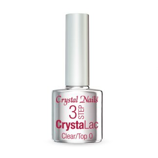 Crystal Nails - 3 Step Crystalac - Clear/Top 0