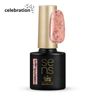 Crystal Nails - Sens 3g Polish - Celebration Peach - 4ml