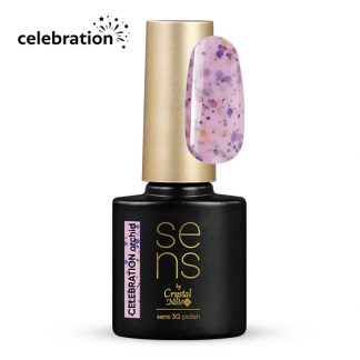 Crystal Nails - Sens 3g Polish - Celebration Orchid - 4ml