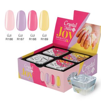 Crystal Nails - Royal Gel Kit - Joy - 4x4,5ml