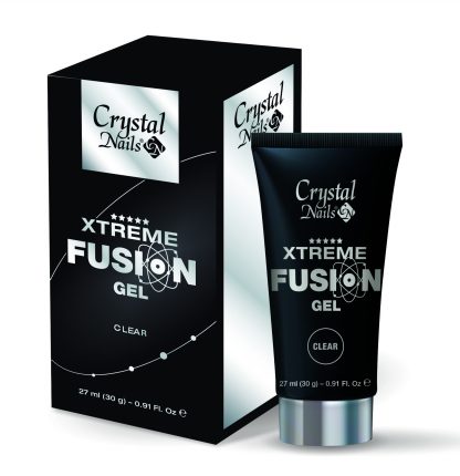 Crystal Nails - Xtreme Fusion Acrylgel - Clear
