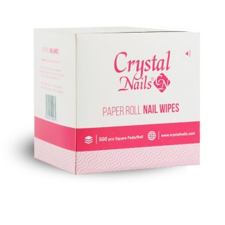 Crystal Nails - Paper Roll Nail Wipes - 500pz