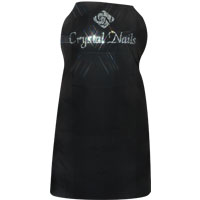 Crystal Nails - Grembiule Nero Strass