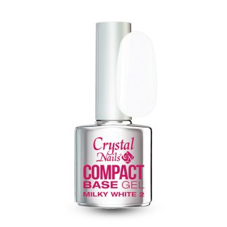 CRYSTAL NAILS - COMPACT BASE GEL Milky WHITE 2